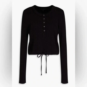 The Range Long Sleeve Waffle Knit Top